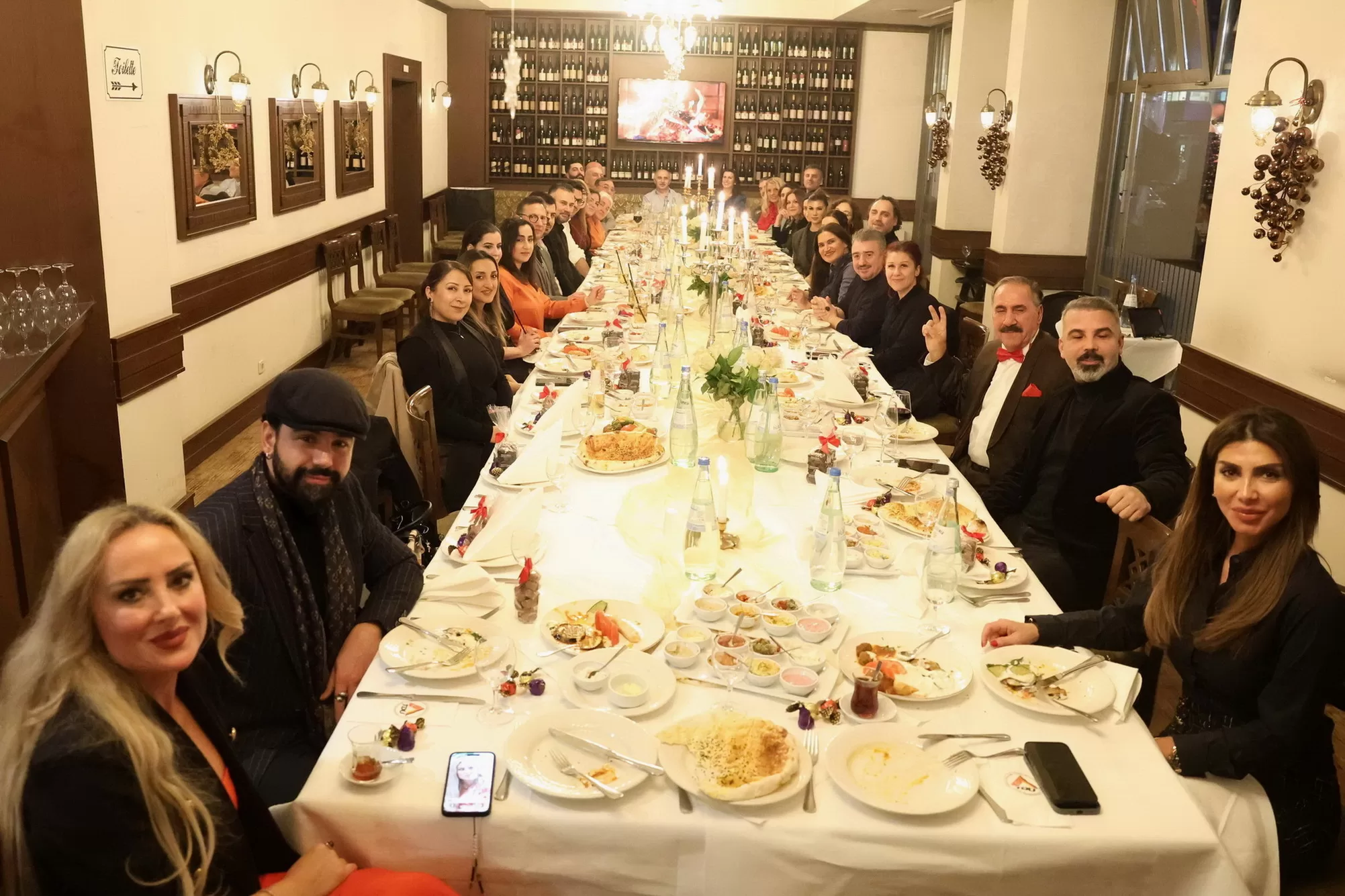 TDU 2023’e veda yemeğinde Tuğra Restoran’da buluştu