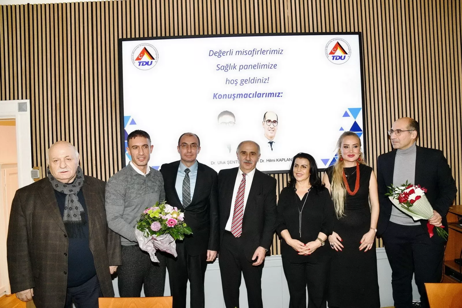 TDU’da Dr. Ufuk Şentürk ve Dr. Hilmi Kaplan Sağlık Bilgilendirme Toplantısı