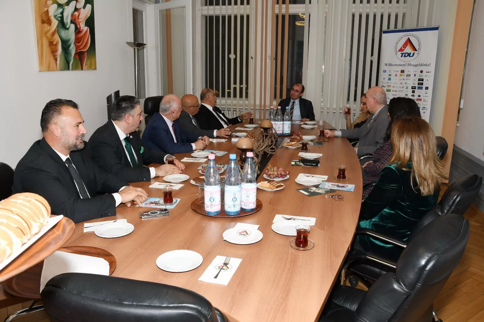 Başkonsolos İlker Okan Şanlı TDU’yu ziyaret etti