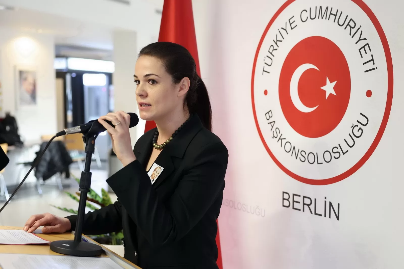 Berlin Başkonsolosluğu’nda ‘10 Kasım Atatürk’ü Anma Töreni