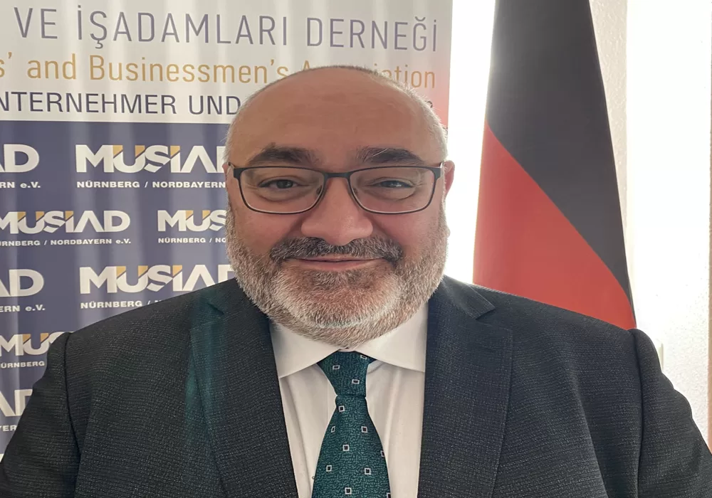 Nürnberg Kuzey Bavyera MUSİAD Başkanı Haluk Dokur Güven Tazeledi