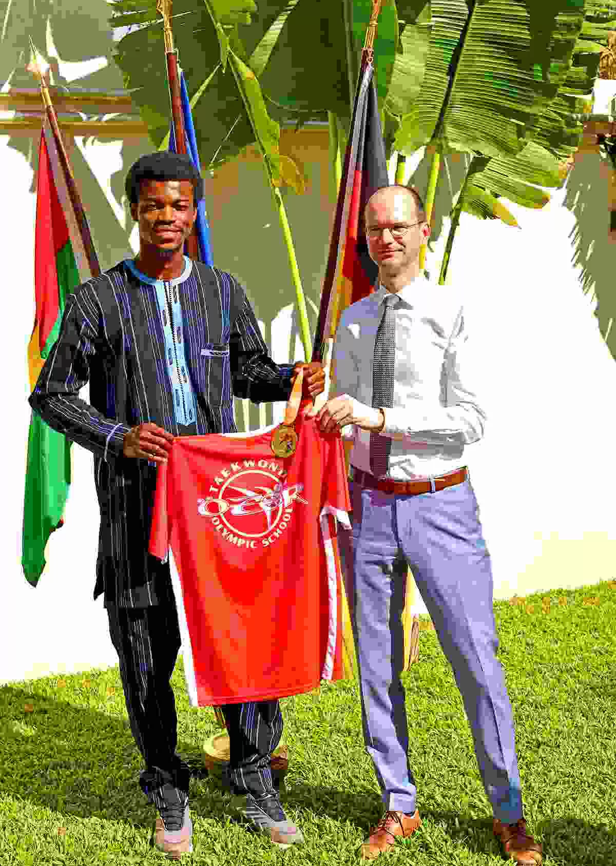 Sawadogo, Burkina Faso'da Büyük Karşılama ve Onurlandırma