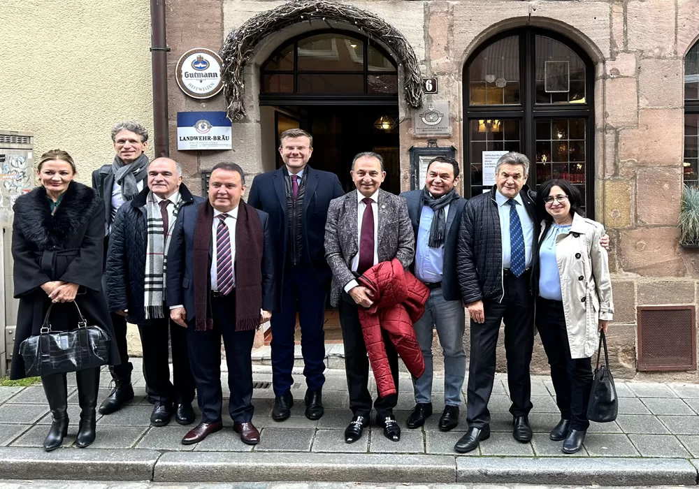 Antalya Belediye Başkanı Muhittin Böcek ve ekibi Nürnberg’de