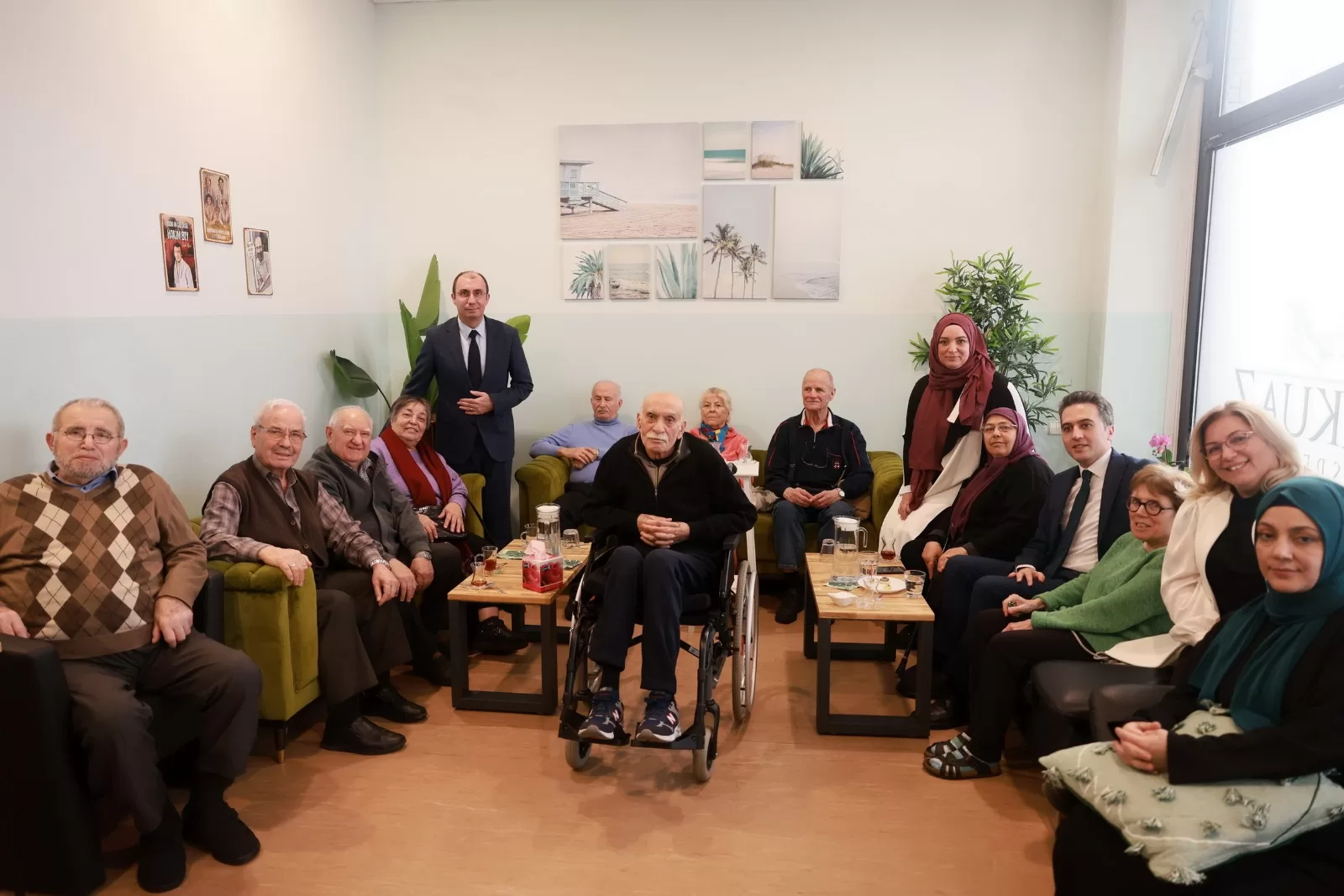 Başkonsolos Şanlı Turkuaz Gündüz Bakım Evi’ni ziyaret etti