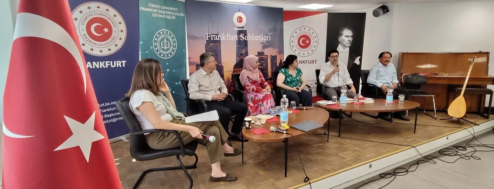 Başkonsolos ve yazarlardan Almanya’da edebiyat sohbeti
